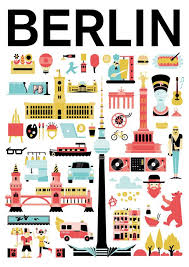 Formerly Germannn Vintage Travel Posters Travel Posters Illustrated Map