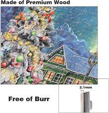 Complex and artistic jigsaw puzzles make great commemorative gifts, corporate promotions or educational toys. Buy Becko Us Puzzles For Adults Wooden Jigsaw Puzzles 1000 Pieces Puzzle For Adults And Kids Snow Scene In Christmas Warm Christmas With Snowman Christmas Tree Christmas Deer Online In Usa B08gcgkfhb