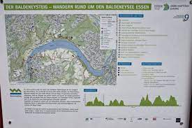 Die erste Etappe: Baldeney Steig Essen - Essen-West