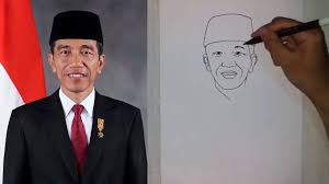 Pak jokowi dodo naik motor gede guys. Cara Menggambar Pakjokowi Dodo Dengan Mudah Youtube