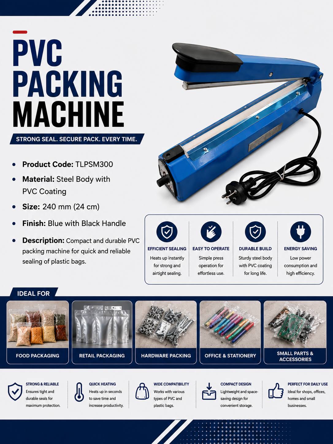ELECTRIC SEALER 16" PVC product image