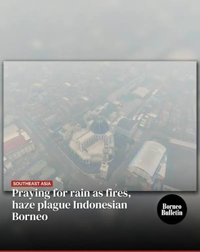 PONTIANAK, Indonesia (AFP) – Wildfires ravaging the Indonesian part of  Borneo island are choking communities as far away as Malaysia with putrid  haze, testing the resources and resolve of those having