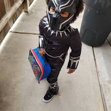 You can do it with simple things that you can find eas. Black Panther Boys Kostum Fur Kinder Etsy