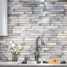 Peel And Stick Tile Self Adhesive Metal Wall Bath Kitchen Backsplash Silver Gold In 2020 Stick On Tiles Peel And Stick Tile Gold Tiles Kitchen