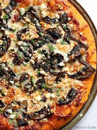 Ultimate Portobello Mushroom Pizza Recipe Budget Bytes Recipe Mushroom Pizza Mushroom Pizza Recipes Portobello Mushroom Pizza