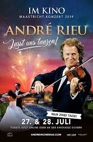 Official account of the 'king of waltz'; Andre Rieu Magisches Maastricht 2020 Cinestar