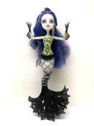 Monster High Freaky Fusion Hybrid Mermaid Ghost Sirena Von Boo Doll Dressed Nice Monsterhigh Monster High Freaky Monster High Freaky