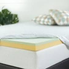 Zinus Green Tea 3 In King Memory Foam Mattress Topper Hd Gtft 300k The Home Depot Memory Foam Mattress Topper Foam Mattress Topper Mattress Topper