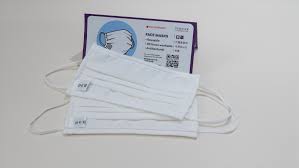 Reusable antimicrobial masks from temasek foundation.photo: Our Covid 19 Journey Tf Report 2020