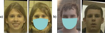 Masked face identification is improved by diagnostic feature training