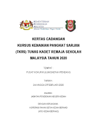 Cara cek sk kenaikan pangkat pns (asn) di portal bkn.go.id. Kertas Kerja Sarjan Tkrs Negeri 2020 Edit Docx