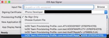 Using ios app signer (online). How To Install Kodi On Apple Tv The Tech Toys