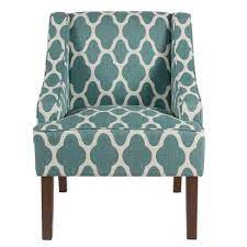Maybe you would like to learn more about one of these? Classic Swoop Accent Armchair Teal Geometric Homepop Target
