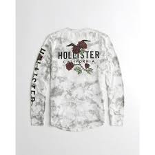 Black And White Tie Dye Shirt Womens Hollister Tie Dye Rose Graphic Tee Found On Polyvore Featuring Polyvore Men S Fashion Men S Clothing Tie Dye Outfits Long Sleeve Shirt Men Tie Dye T Shirts