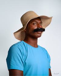 Emotional support mustache comb 🤣 Tae Madden