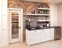Wet Bar Ideas Sleek And Modern Wet Bar Small Bars For Home Small Apartment Kitchen Kitchen Bar Design