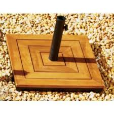 The wheels on the base mean you can. Buy Wooden Garden Parasol Base Brown At Argos Co Uk Your Online Shop For Garden Parasol Bases Patio Umbrella Bases Parasol Base Wooden Garden