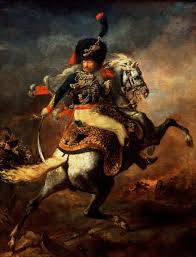 Géricault Officier De Chasseurs à Cheval De La Garde Impériale Chargeant The Charging Chasseur Theodore Gericault 1812 Oil On Canvas 349 X 266cm Louvre Horse Art Art History Military Art