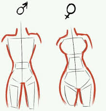 As simple as circles and squares. How To Draw Body Shapes 30 Tutorials For Beginners Bored Art Pencil Art Drawings Drawing Tutorial Art Drawings Simple