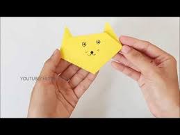 Diy Mainan Anak Anak Origami Kucing Youtube Origami Mainan Anak Mainan
