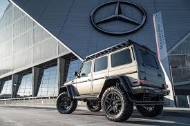 Brabus Modifies The Mercedes Benz G Class To Tackle Safari Trails Mercedes Benz G Class Benz G Class Mercedes Benz