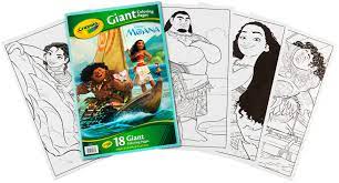 Giant coloring and activity books, 160 pages plus free ship to store! Crayola Giant Coloring Pages 12 75 X19 5 Moana Walmart Canada