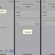We did not find results for: How To Record A Voicemail Greeting On Iphone
