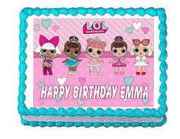 Buy products such as lol surprise queen bee troublemaker dusk splash queen v.r.q.t. L O L Surprise Lol Surprise Party Edible Cake Image Cake Topper Frosting Sheet Birthday Sheet Cakes Edible Image Cake Edible Cake Decorations