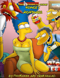 Marge's Paradise- Drah Navlag's The Simpsons Adult Comic