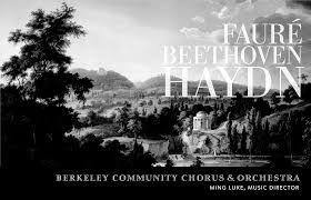 Gabriel Fauré, Requiem Ludwig van Beethoven, Choral Fantasy Joseph Haydn,  Missa in tempore belli