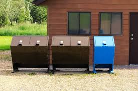 The doors and top are lockable, too, in case you have a few. 12 Different Types Of Garbage Bins For Outside The Home