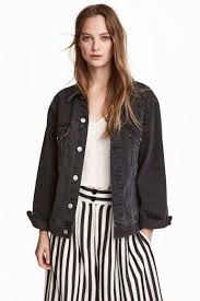 Kot Ceket Model Black Denim Black Denim Jacket Jackets