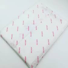 These branded tissue paper sheets and supplies are ideal for all purposes and are of optimal quality. China 17 28gsm Mg Custom Logo Printed Wrapping Tissue Paper China Tissue Paper Printing Logo