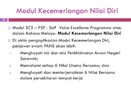 Saya merasakan penjawat awam perlu melaksanakan tugas berdasarkan tiga prinsip utama iaitu integriti, kepantasan dan profesionalisme. Tot Siri Ii Program Scs Psp Self Value Excellence Programme Module Ppt Download