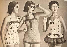 1950s Bathing Suits Swimsuits History Swimwear Women S Plus Size Swimwear Swimsuits