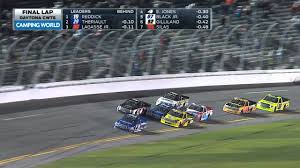 Last thing like this for 2015. Tyler Reddick Gets First Career Victory Daytona 2015 Nascar Camping World Truck Series