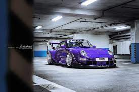 Ultraviolet Purple Rwb 993 Brixton Forged Wheels Porsche Porsche 993 Dream Cars Bmw