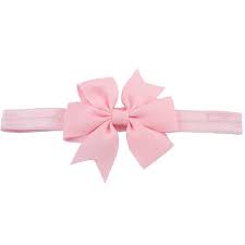 Light Pink Pinwheel Bow Headband Girl Hair Bows Hair Band Accessories Baby Girl Hair Bows