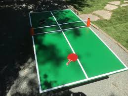 The cornilleau 500m outdoor ping pong table is the weatherproof polyester net that helps for both height and tension adjustments facility. 25 Diy Ping Pong Table Projects Do It Yourself Easily