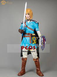 With breath of the wild being, you know, a pretty ok video game, not to mention a zelda game with cool character design, it's probably safe to assume that 2017 is going to be full of killer link and zelda cosplay. The Legend Of Zelda Breath Of The Wild Link Cosplay Costume Mp003995 Game Costumes Aliexpress