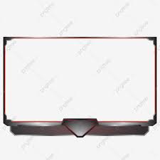 Streaming Overlay For Live Game Red Dark Metal Live Vector Stream Png And Vector With Transparent Background For Free Download Overlays Transparent Overlays Graphic Card