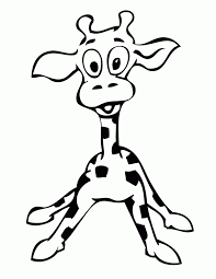 Baby Giraffe Outline Google Search Giraffe Coloring Pages Giraffe Colors Cartoon Coloring Pages