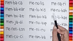 Mengajar membaca tanpa mengeja belajar membaca sd kelas 1. Belajar Mengeja Dan Membaca 3 Suku Kata Bahasa Indonesia Tentang Kata Kerja Untuk Anak Paud Dan Tk Youtube