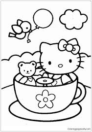 Select from 35478 printable coloring pages of cartoons, animals, nature, bible and many more. Hello Kitty And Teddy Bear In Tea Cup Coloring Page Free Coloring Pages Online Hello Kitty Colouring Pages Kitty Coloring Hello Kitty Coloring