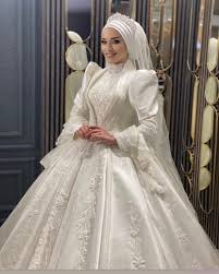 yeni trend tesettur gelinlik 2021 2021 gelinlik tul gelinlikler elbise dugun