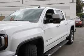 It's no surprise that the 2020 silverado 1500 towing mirrors are a standalone option. Gmc Sierra 2014 2018 White Towing Mirrors Smoked Led Lights Power Heated A12897q0221 Topgearautosport