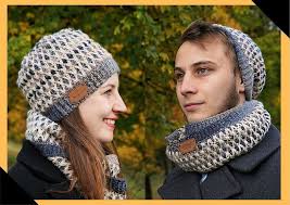 Diese mütze ist der perfekte begleiter an kalten wintertagen. Loop Hakeln Mutze Hakeln Pdf Set