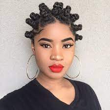 Pin On Bantu Knots Hairstyles For Black Women
