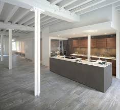 Worn look grey wood floors remind of barnwood. 41 Best Kitchen Floor Tile Ideas 2021 With Photos