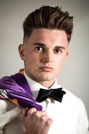 American College Boy Look Tradition Front Quiff With Colour Modern Pompadour College Boys Mens Hairstyles